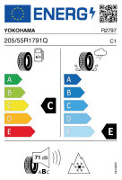YOKOHAMA IG60 ICE GUARD 205/55 R17 91Q  Winterreifen