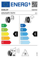 DUNLOP SP WINTER SPORT 4D 225/55 R17 97H MO EXTENDED (*)...