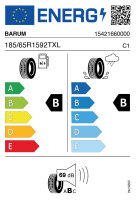 BARUM BRAVURIS 6 185/65 R15 92T  Sommerreifen
