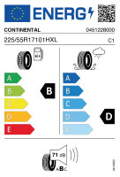 CONTINENTAL VANCO FOUR SEASON (ohne 3PMSF) 225/55 R17...