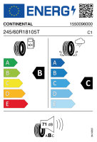 CONTINENTAL CROSS CONTACT LX SPORT 245/60 R18 105T...
