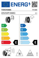 YOKOHAMA G075 ICE GUARD 225/55 R18 98Q  Winterreifen