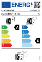 CONTINENTAL CROSS CONTACT LX 2 255/65 R17 114H FR...