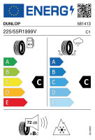 DUNLOP WINTER SPORT 5 SUV 225/55 R19 99V  Winterreifen