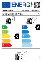 VREDESTEIN ULTRAC PRO 255/45 R20 105Y FSL Sommerreifen