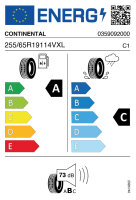 CONTINENTAL CROSS CONTACT RX 255/65 R19 114V (LR)...