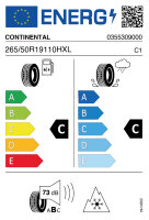 CONTINENTAL WINTER CONTACT TS 860S  265/50 R19 110H (*)...