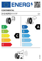CONTINENTAL SPORT CONTACT 5  315/40 R21 111Y SUV MO...