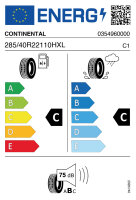 CONTINENTAL CROSS CONTACT LX SPORT 285/40 R22 110H AO...