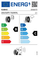 KUMHO ES31 ECOWING 205/50 R17 93W  Sommerreifen
