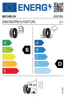 MICHELIN PILOT SPORT 4 S 295/30 R21 102Y RG (LM1)...