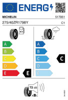 MICHELIN PILOT SPORT PS2 275/40 R17 98Y OLDTIMER...