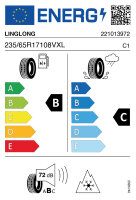 LINGLONG GREENMAX ALLSEASON 235/65 R17 108V ALLWETTER...