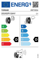 TORQUE TQ021 205/65 R15 94V  Sommerreifen
