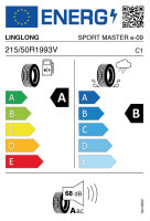 LINGLONG SPORT MASTER E 215/50 R19 93V FP Sommerreifen