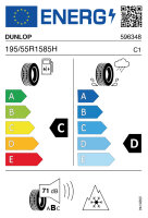 DUNLOP ALL SEASON 2 195/55 R15 85H  Ganzjahresreifen