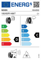 NEXEN WINGUARD SNOW`G3 WH21 185/65 R14 86T  Winterreifen