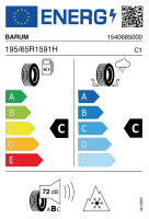 BARUM QUARTARIS 5 195/65 R15 91H  Ganzjahresreifen