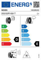 NEXEN WINGUARD ICE PLUS WH43 205/55 R16 91T WINGUARD ICE PLUS Winterreifen