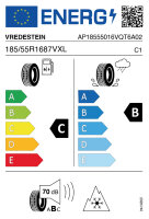 VREDESTEIN QUATRAC 185/55 R16 87V  Ganzjahresreifen
