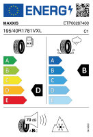 MAXXIS AP3 PREMITRA ALLSEASON 195/40 R17 91V...