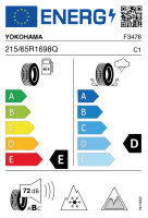 YOKOHAMA G073 GEOLANDAR I/T-S 215/65 R16 98Q  Winterreifen