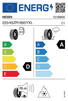 NEXEN N`BLUE 4 SEASON 2 225/45 R18 95Y  Ganzjahresreifen