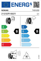 NOKIAN WR SNOWPROOF P 215/50 R18 92V  Winterreifen