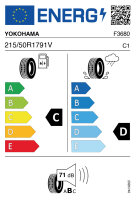 YOKOHAMA A10E 215/50 R17 91V SUBARU LEGACY Sommerreifen