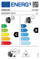 HANKOOK W320 Winter i*cept evo2  205/55 R17 91H MO...