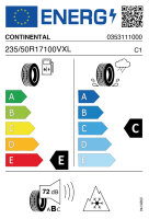 CONTINENTAL WINTER CONTACT TS 810 S  235/50 R17 100V FR...