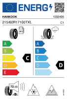 HANKOOK W636A WINTER I*CEPT IZ3 X SUV 215/60 R17 100T...