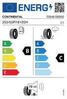 CONTINENTAL CROSS CONTACT LX SPORT 255/55 R18 105H MO...